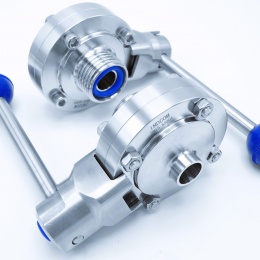 Nerezová klapka přímá, závitová / navařovací typ G-S  DN15