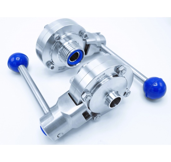 Nerezová klapka přímá, závitová / navařovací typ G-S  DN15