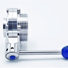 Nerezová klapka přímá, závitová / navařovací typ G-S | DN50