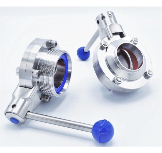 Nerezová klapka přímá, závitová / navařovací typ G-S | DN50