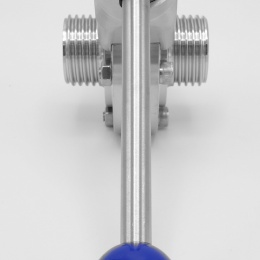 Nerezová klapka přímá, závitová typ G-G | DN15