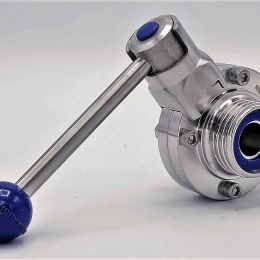 Nerezová klapka přímá, závitová typ G-G DN20