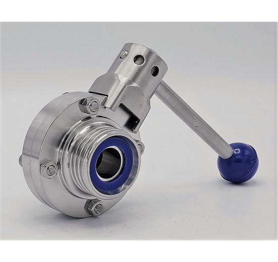 Nerezová klapka přímá, závitová typ G-G DN20