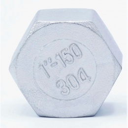 nerezová zátka (záslepka), typ 326, vnitřní závit 1"