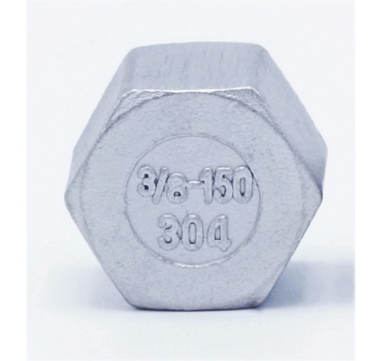nerezová zátka (záslepka), typ 326, vnitřní závit 3/8"