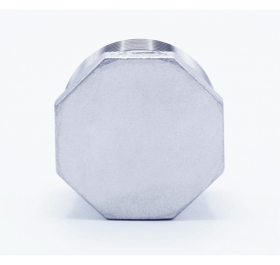 nerezová zátka (záslepka), typ 330, vnější závit 2"