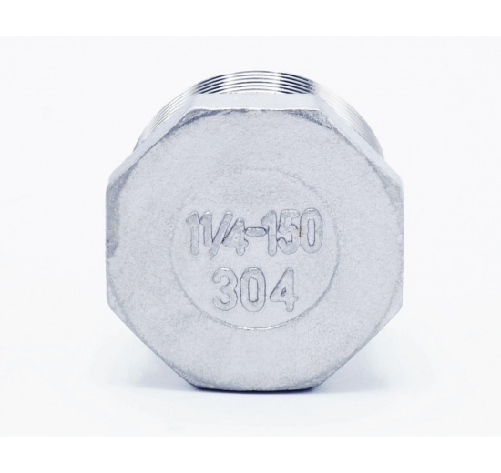 nerezová zátka (záslepka), typ 330, vnější závit 5/4"