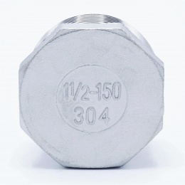 nerezová zátka (záslepka), typ 330, vnější závit 6/4"