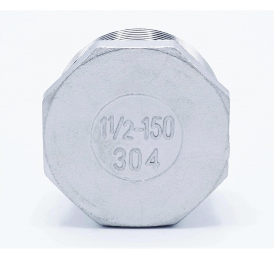 nerezová zátka (záslepka), typ 330, vnější závit 6/4"