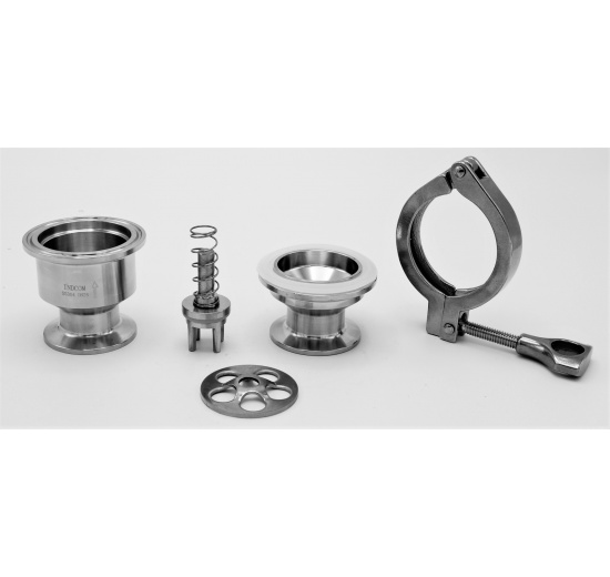 Nerezová zpětná klapka, clamp typ C-C | DN25 (K50.5)