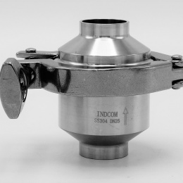 Nerezová zpětná klapka, navařovací typ S-S DN25(28x1,5mm)