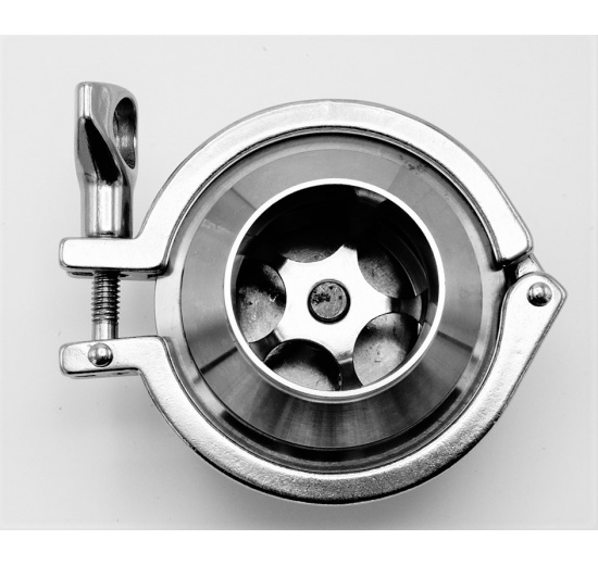 Nerezová zpětná klapka, navařovací typ S-S DN50(52x1,5mm)