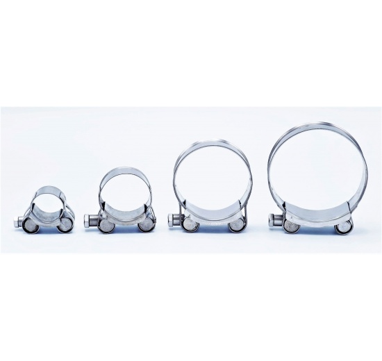 nerezové hadicové spony