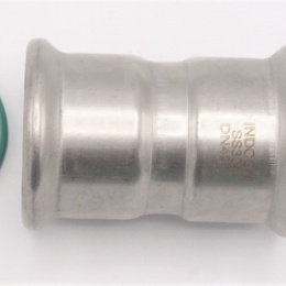 Nerezové hrdlo (spojka), lisovací, F 42 mm