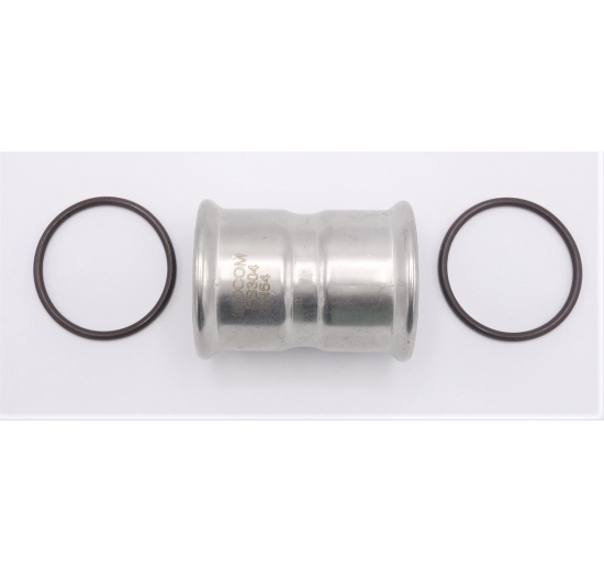 nerezové hrdlo (spojka), lisovací, F 54 mm