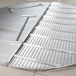 Nerezové, svařované, štěrbinové síto