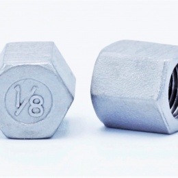 nerezové zátky (víčka), typ 326, vnitřní válcový závit 1/8" (DN6)