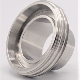 Nerezové Závitové hrdlo přivařovací DIN 11851 DN50 (52mm/1.5mm)