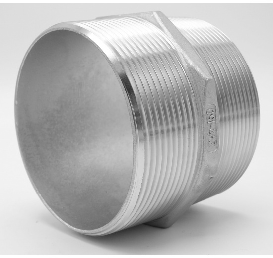 Nerezový dvojnipl se šestihranem, typ 340