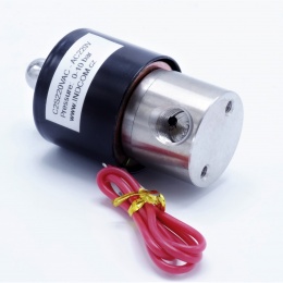 nerezový elektromagnetický ventil 2/2, AC 220 V, připojení G 1/4"