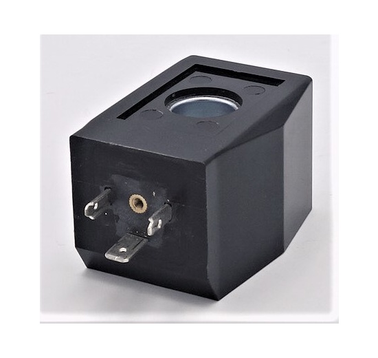 Nerezový elektromagnetický ventil 2/2, G 1/2", AC24V, NC, nepřímo řízený