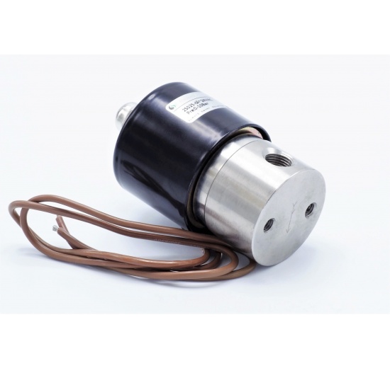 nerezový elektromagnetický ventil 2/2, G 1/8"| AC24V