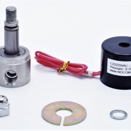 nerezový elektromagnetický ventil AC 220 V