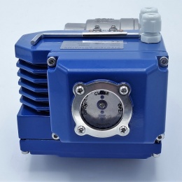 Nerezový kulový kohout, dvoudílný s adapterem pro pohon