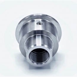 nerezový membránový oddělovač, sloužící k přenosu tlaku z měřeného média do měřícího ústrojí tlakoměru