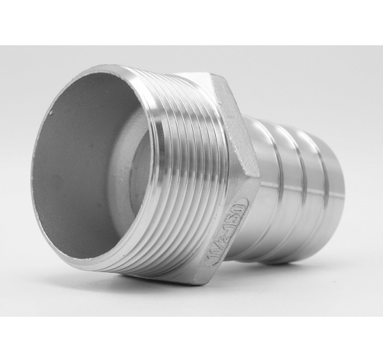 Nerezový nástavec na hadici, se šestihranem, typ 337, závit 6/4"