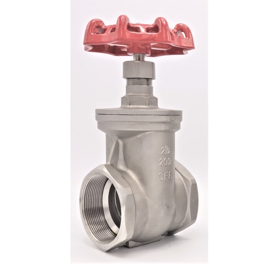 Nerezový uzavírací, regulační šoupátkový ventil | 2 1/2”