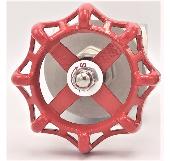 Nerezový uzavírací, regulační šoupátkový ventil | 2 1/2”