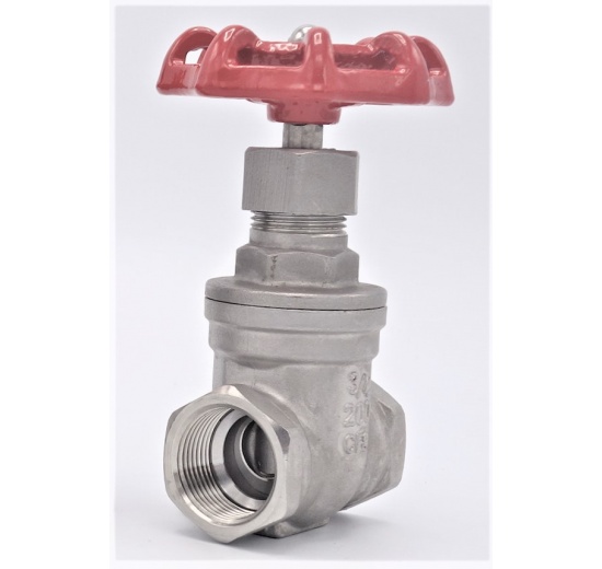 Nerezový uzavírací, regulační šoupátkový ventil 3/4”