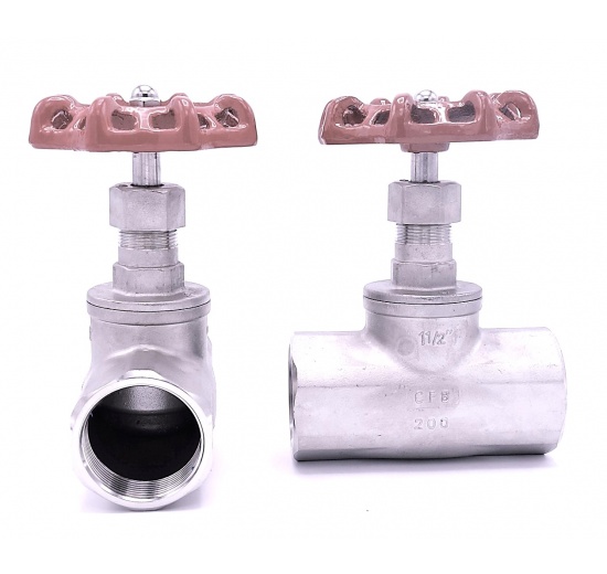 Nerezový uzavírací ventil (sedlový ventil)