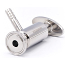 náhled produktu Nerezový vzorkovací ventil, clamp připojení | DN20 (K34)