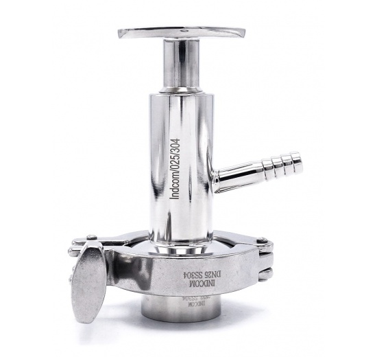 Nerezový vzorkovací ventil,kohoutek, clamp připojení DN25 (K50.5)