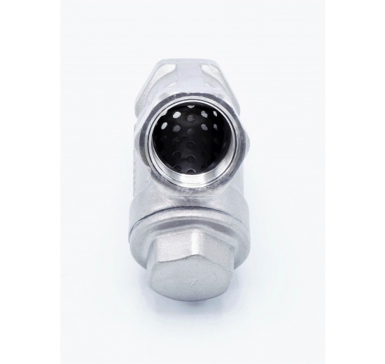 nerezový Y filtr šikmý s jemným sítkem, závitový 3/4” DN20