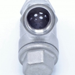 nerezový Y filtr šikmý s jemným sítkem, závitový 3/8”