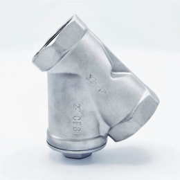 nerezový Y filtr šikmý s nerezovým sítkem, 2” závitový