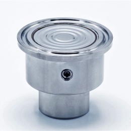 oddělovací nerezová membrána, sloužící k přenosu tlaku z měřeného média do měřícího ústrojí tlakoměru či snímače tlaku