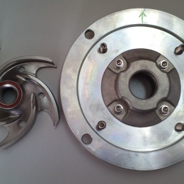 Odstředivé čerpadlo s otevřeným oběžným kolem - 1.1 KW