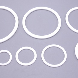 Ploché těsnění_mezikruží_ pro šroubení závitové / typ 316 | 3/4" PTFE (34 mm)