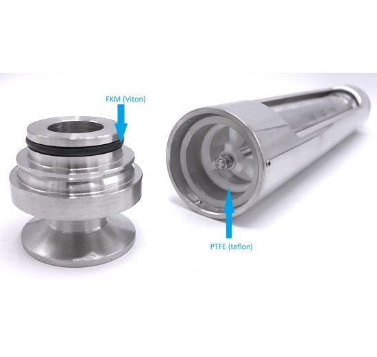 Plováčkové průtokoměry /rotametry/ nerezové