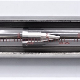 Plováčkový průtokoměr /rotametr/ nerezový, clamp DN25, 100~1000 litr/hod.