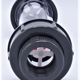 Plováčkový průtokoměr /rotametr/, závit vnitřní 1" BSP, DN32, 0.6~6 m3/hod