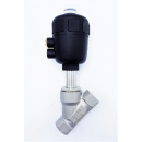 náhled produktu Pneumatically-operated Valves, Angle Seat - 45°| G-thread 1"  Seal PPL
