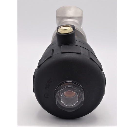 Pneumaticky ovládaný ventil se šikmým sedlem- 45°,  G-závit  1 1/4"