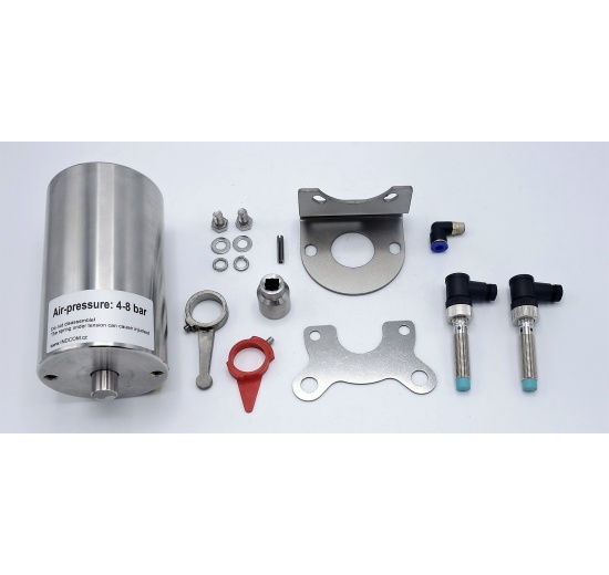 pneumatický pohon a komponenty