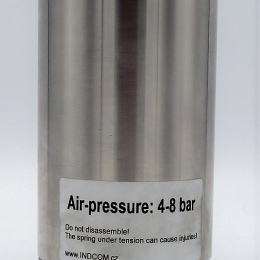 Pneumatický pohon, celonerezový, jednočinný (vzduch-pružina)pro klapky DN25-65