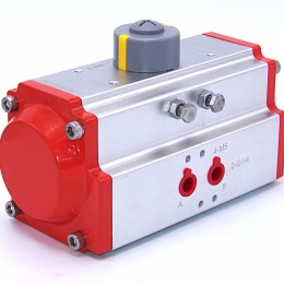 Pneumatický pohon (hliník), dvojčinný